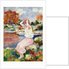 Bather, 1885 by Pierre Auguste Renoir