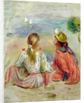 Young Girls on the Beach, c.1898 by Pierre Auguste Renoir