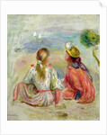 Young Girls on the Beach, c.1898 by Pierre Auguste Renoir