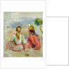 Young Girls on the Beach, c.1898 by Pierre Auguste Renoir