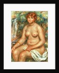 Seated Bather, 1916 by Pierre Auguste Renoir