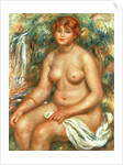 Seated Bather, 1916 by Pierre Auguste Renoir