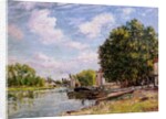 Moret-sur-Loing, 1885 by Alfred Sisley