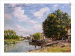 Moret-sur-Loing, 1885 by Alfred Sisley