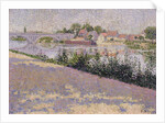Les Andelys, Port Morin, 1886 by Paul Signac