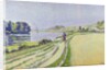 Herblay, La River by Paul Signac