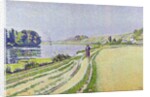 Herblay, La River by Paul Signac