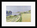 Herblay, La River by Paul Signac