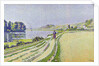 Herblay, La River by Paul Signac