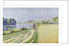 Herblay, La River by Paul Signac