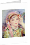 L'Algerienne, 1883 by Pierre Auguste Renoir