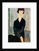 Woman in Black Dress, 1918 by Amedeo Modigliani
