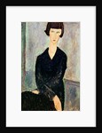Woman in Black Dress, 1918 by Amedeo Modigliani