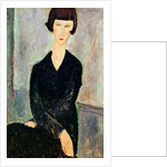 Woman in Black Dress, 1918 by Amedeo Modigliani