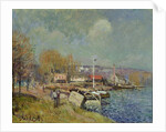 The Seine at Port-Marly, 1877 by Alfred Sisley