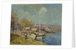 The Seine at Port-Marly, 1877 by Alfred Sisley
