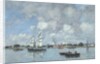 Bordeaux, Boats on the Garonne, 1876 by Eugene Louis Boudin