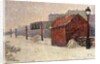 Snow, Butte Montmartre, 1887 by Paul Signac