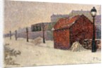 Snow, Butte Montmartre, 1887 by Paul Signac
