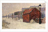 Snow, Butte Montmartre, 1887 by Paul Signac