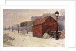 Snow, Butte Montmartre, 1887 by Paul Signac