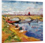 The Gleize Bridge over the Vigneyret Canal, near Arles by Vincent van Gogh