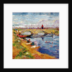 The Gleize Bridge over the Vigneyret Canal, near Arles by Vincent van Gogh