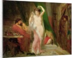 Candaule, King of Lydia, Showing the Beauty of his Queen to his Confidant Gyges, 1850 by Theodore Chasseriau