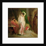 Candaule, King of Lydia, Showing the Beauty of his Queen to his Confidant Gyges, 1850 by Theodore Chasseriau