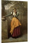 Dreamer at the Fountain, c.1860 by Jean Baptiste Camille Corot