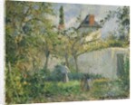 Kitchen Garden and Orchard, Pontoise, 1878 by Camille Pissarro