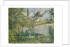 Kitchen Garden and Orchard, Pontoise, 1878 by Camille Pissarro