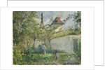 Kitchen Garden and Orchard, Pontoise, 1878 by Camille Pissarro