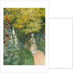 Roseraie, 1876 by Claude Monet