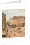 Rue Saint-Honore, Sun Effect, Afternoon, 1898 by Camille Pissarro