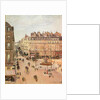Rue Saint-Honore, Sun Effect, Afternoon, 1898 by Camille Pissarro