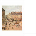 Rue Saint-Honore, Sun Effect, Afternoon, 1898 by Camille Pissarro