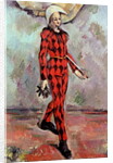Harlequin, 1890 by Paul Cezanne