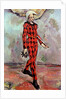 Harlequin, 1890 by Paul Cezanne