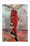 Harlequin, 1890 by Paul Cezanne