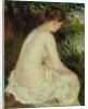 Bather, 1879 by Pierre Auguste Renoir