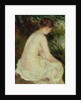 Bather, 1879 by Pierre Auguste Renoir