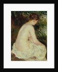 Bather, 1879 by Pierre Auguste Renoir