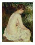 Bather, 1879 by Pierre Auguste Renoir
