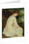 Bather, 1879 by Pierre Auguste Renoir