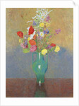 The Green Vase, c.1900 by Odilon Redon