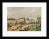Pont Neuf, Effect of Rain, 1903 by Camille Pissarro