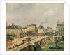 Pont Neuf, Effect of Rain, 1903 by Camille Pissarro