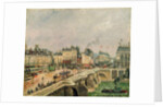 Pont Neuf, Effect of Rain, 1903 by Camille Pissarro