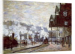 Gare Saint-Lazare, Paris, 1877 by Claude Monet